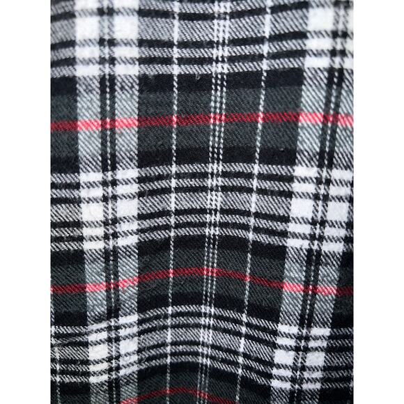 Blair Sleepshirt Nightgown Womens Large Flannel Plaid Cotton Grannycore Grandma - Picture 5 of 8